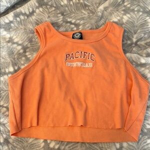 PacSun: Pacific Sunwear Orange Women's Crop Top (unworn)
